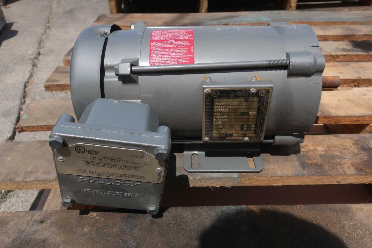 BALDOR MOTOR CL5003A 1/2HP 230V 3450RPM 56C 1PH - ELECTRIC MOTORS