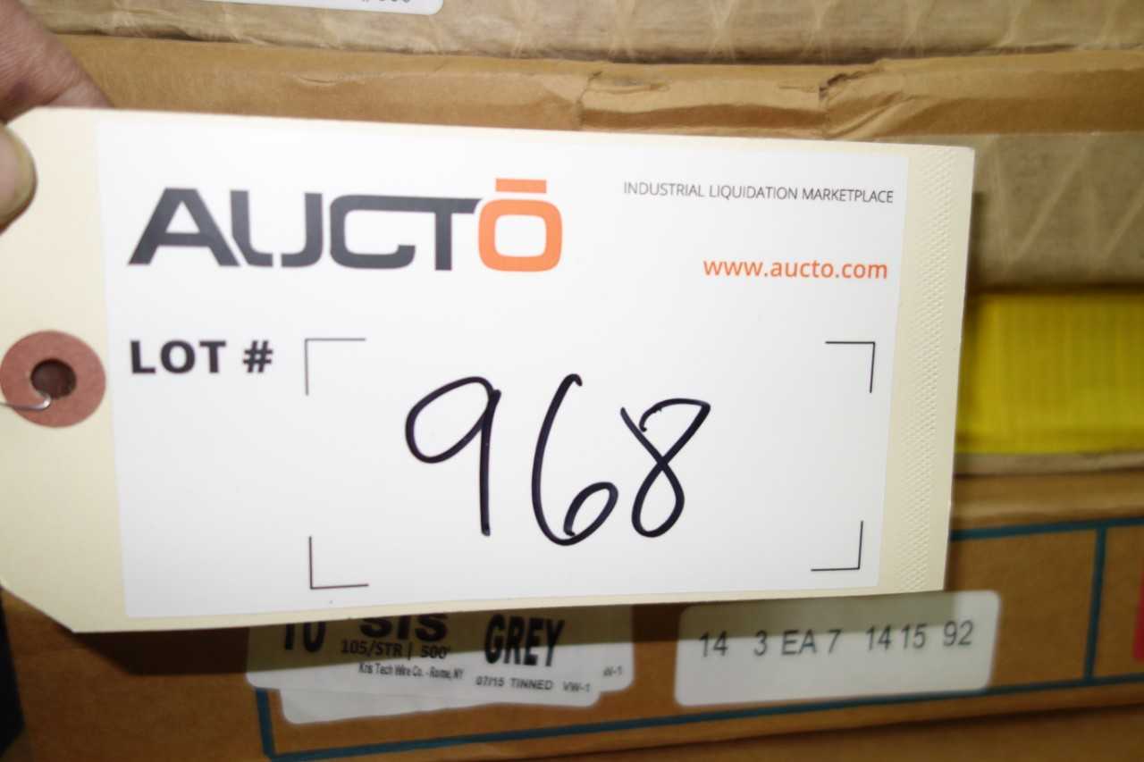 Lot of Assorted Industrial Cables, Wires, and Wire Spools - ELECTRICAL COMPONENTS