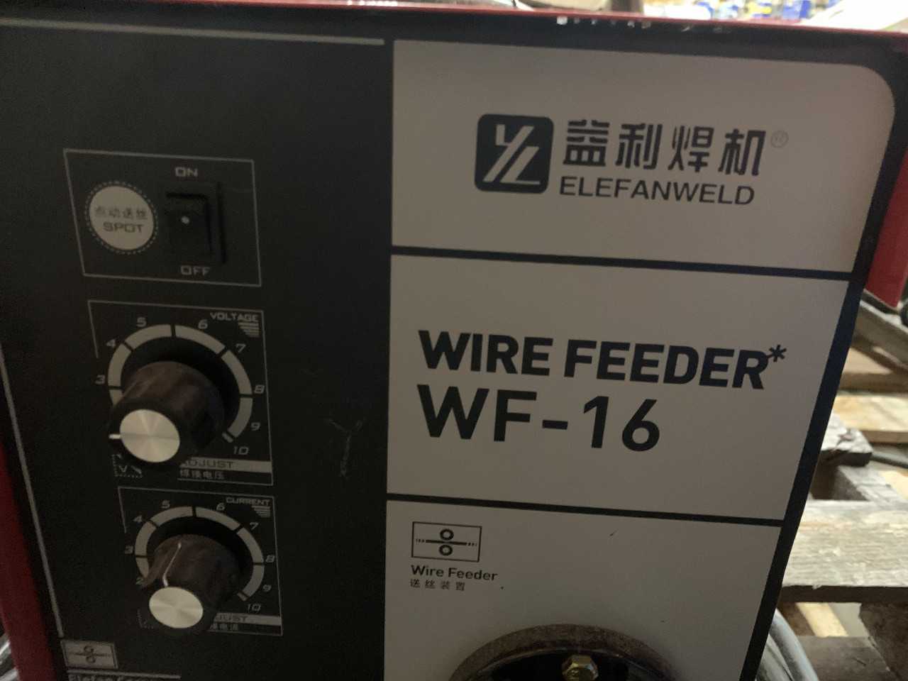 ELEFANWELD WIRE FEEDER WF-16 WELDER - WELDING EQUIPMENT