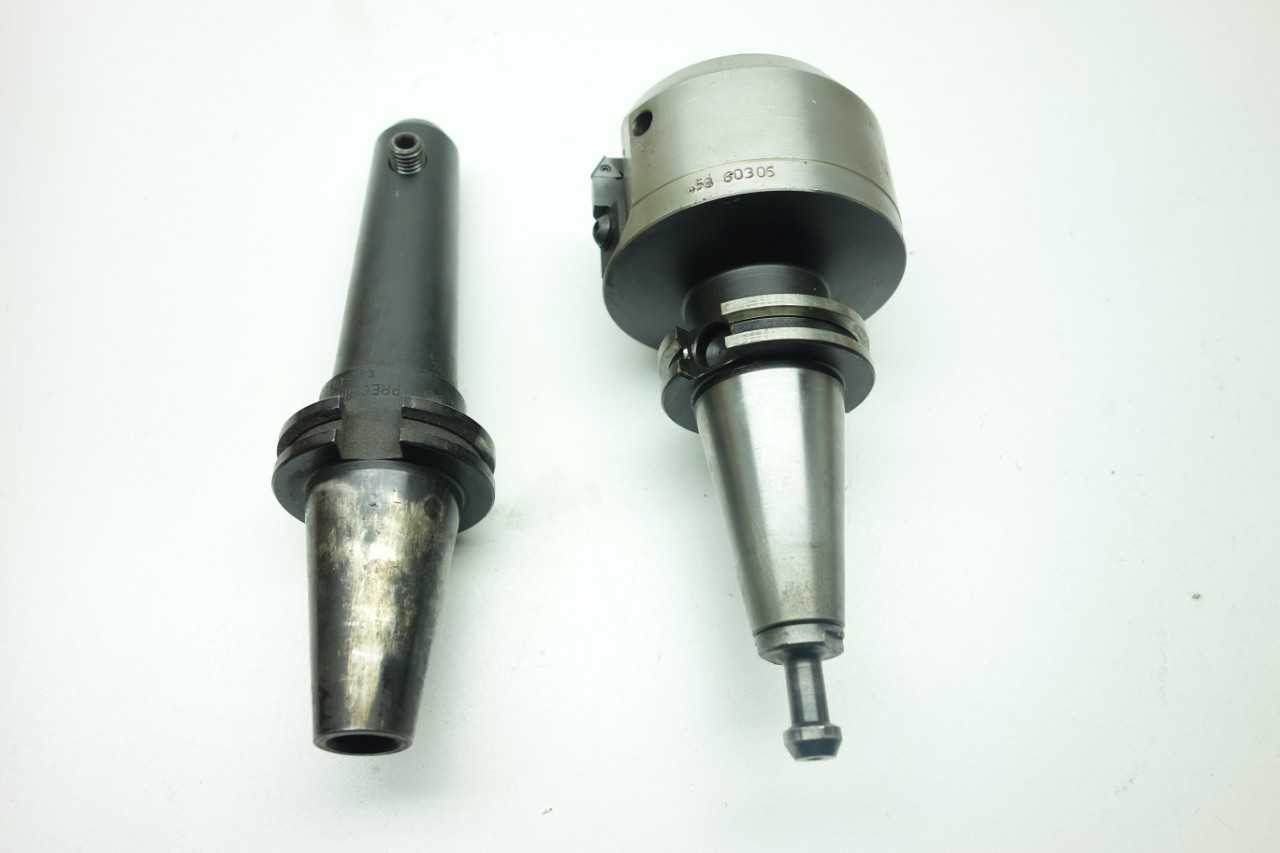 LOT OF ASSORTED CAT40 TOOL HOLDERS - PARLEC - ELECTRIC POWER TOOLS