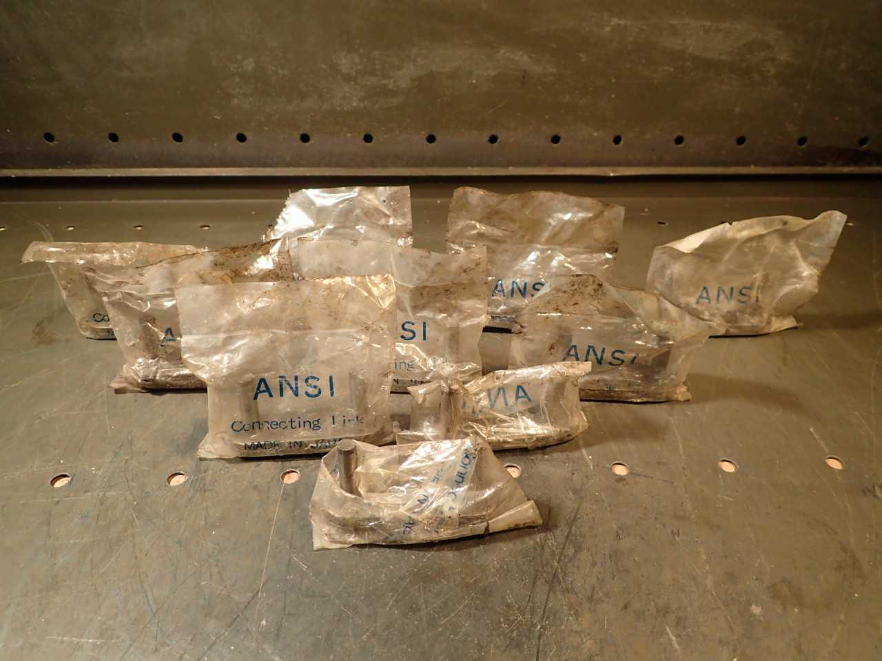 10 Piece Lot of C2080H Roller Chain Connecting Links: NOS - New Old Stock - ROLLER CHAIN