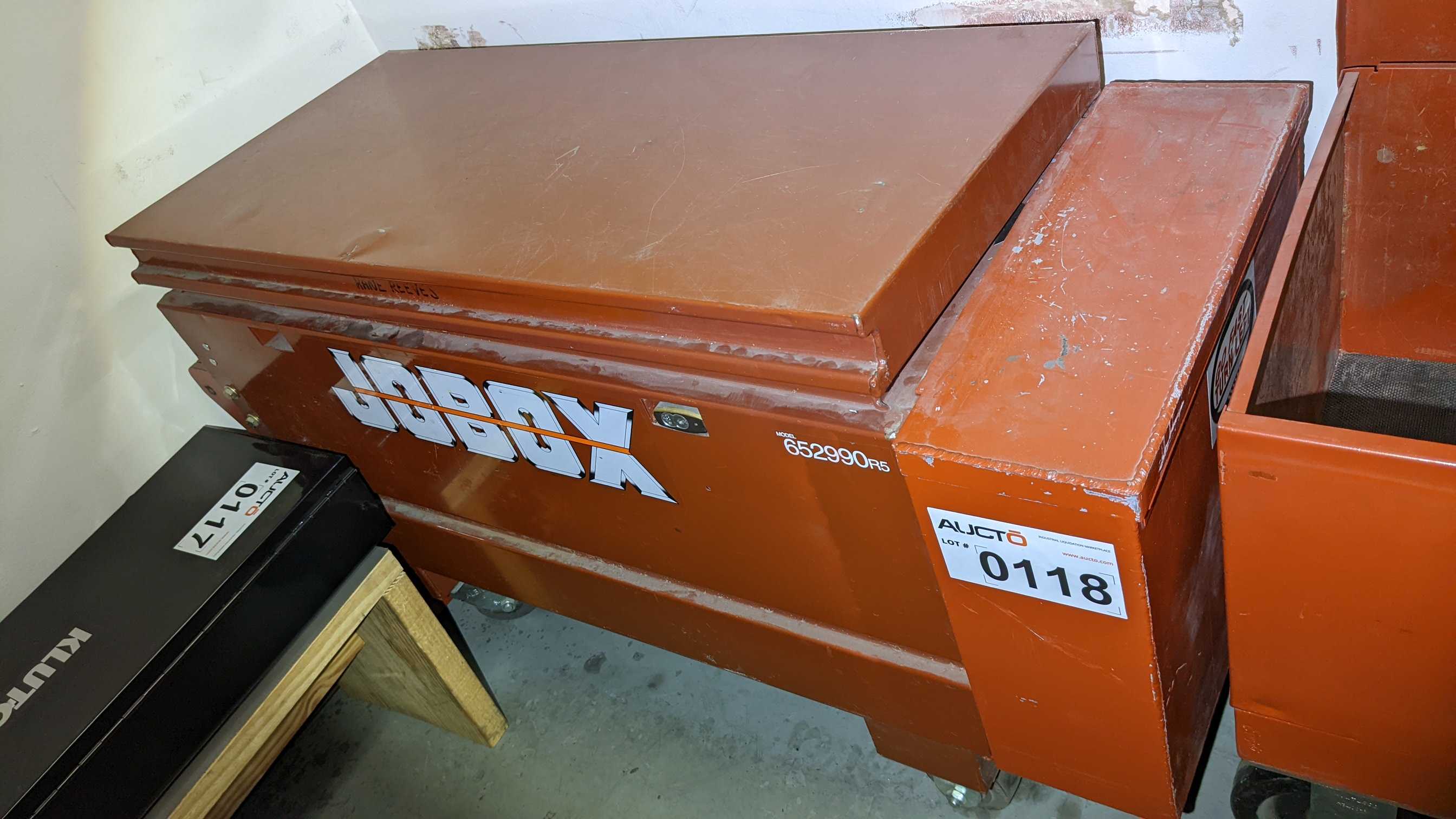 JOBOX AND CONTENTS - ELECTRIC POWER TOOLS