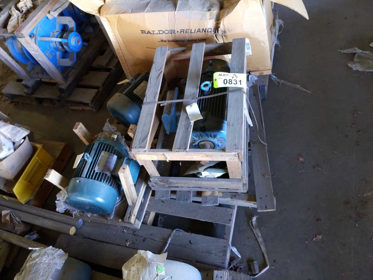 Lot of 3 Electric Leeson and WEG Motors - ELECTRIC MOTORS Lot of 3 Electric Leeson and WEG Motors - ELECTRIC MOTORS