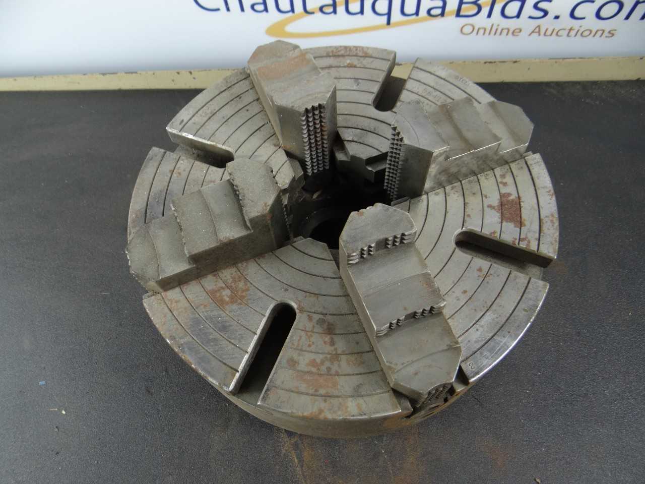 UNION MFG 12 INCH 4 JAW LATH CHUCK - HOLEMAKING TOOLS