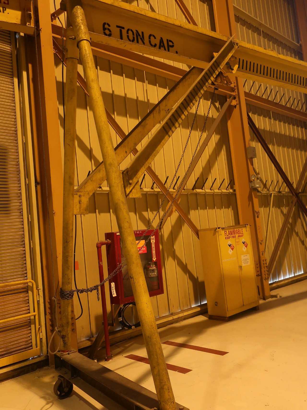 6 ton portable gantry, 35' span - LIFTING EQUIPMENT