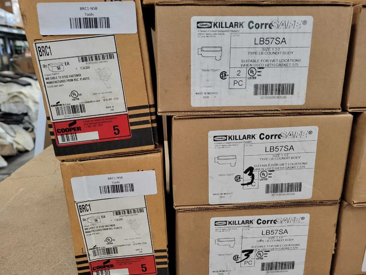 [Hubbell, Cooper, Appleton] Conduit Bodies, Hubs, Elbows, Box Covers - CONDUIT FITTING