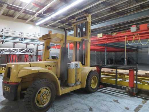 Hyster Model 180 Forklift, 15,000 LB Capacity - FORKLIFTS