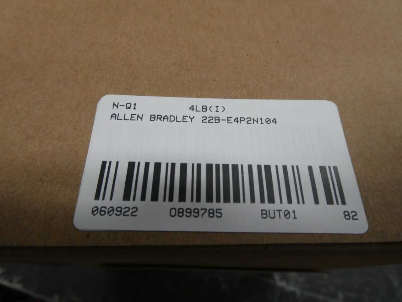 ALLEN BRADLEY 22B-E4P2N104 POWERFLEX 40 DRIVE 3HP - MOTOR DRIVES