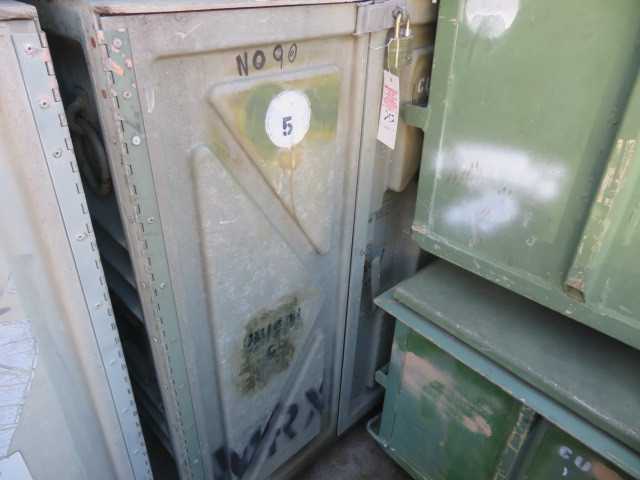 Fiberglass Reusable Storage Unit, 48” x 40” x 47” approx. 56 cube Ft Storage - MATERIAL HANDLING