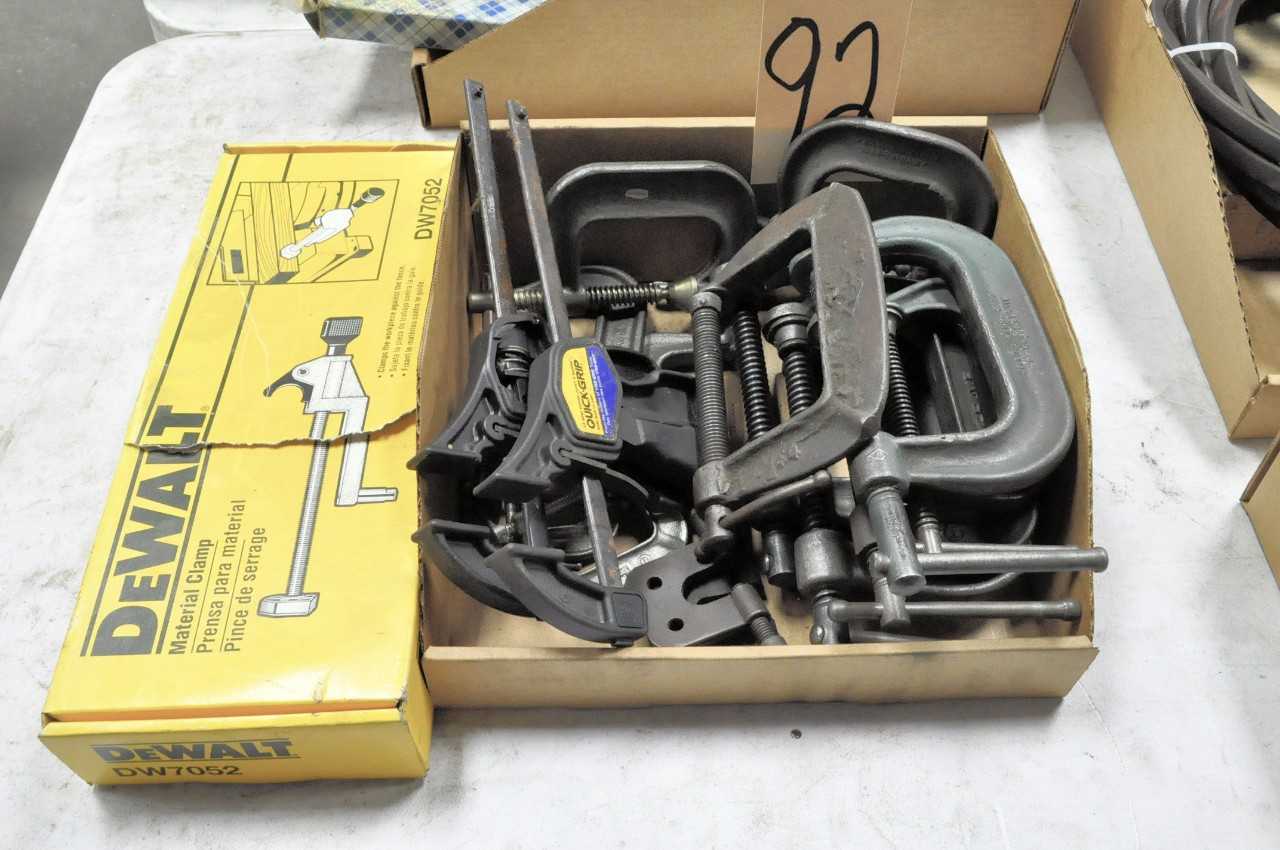 Small C Clamps and Dewalt Clamps - ELECTRIC POWER TOOLS
