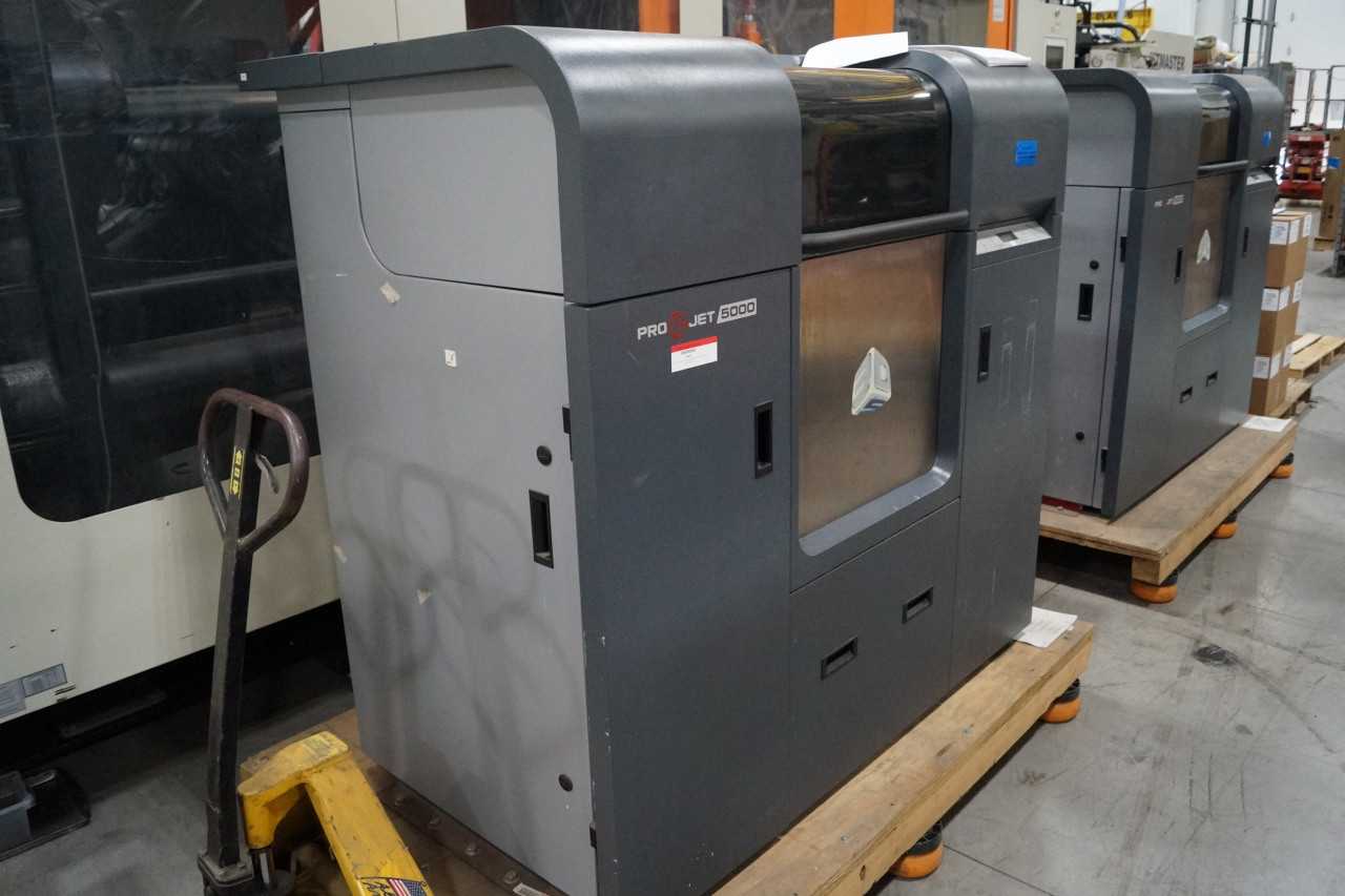 3D Systems Projet 5000 3D Printer 2015 - MACHINE TOOLING