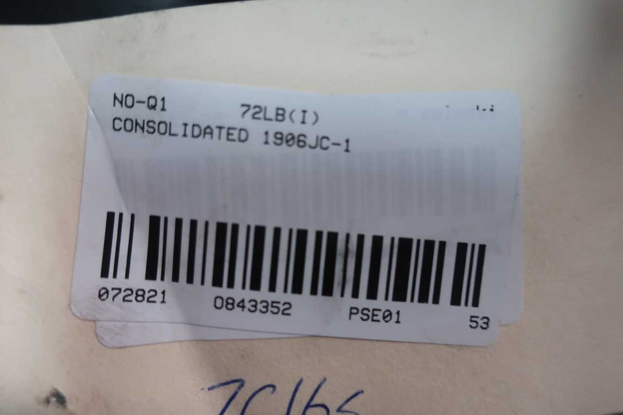 CONSOLIDATED 1906JC-1 15136LBS/HR STEEL 210PSI 2IN RELIEF VALVE - RELIEF VALVE