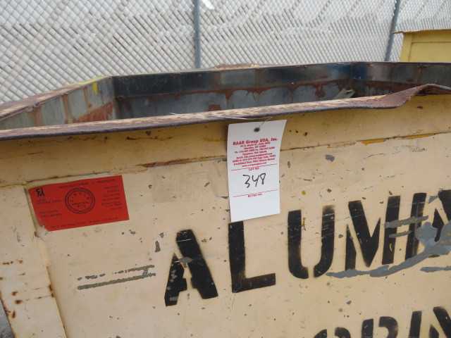 Metal Scrap Bin on Wheels - MISCELLANEOUS