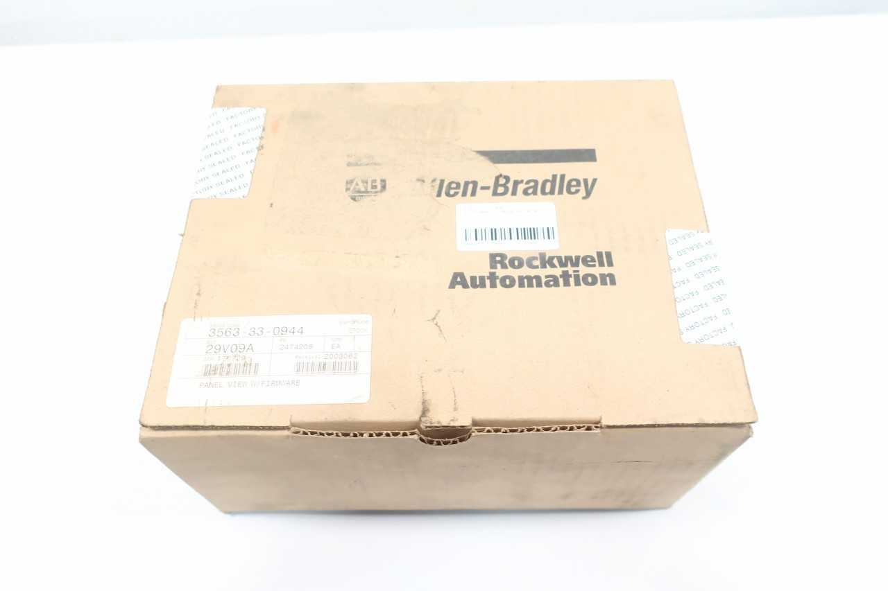 ALLEN BRADLEY 80160-827-05-RP PANELVIEW 550 TERMINAL SER H OPERATOR INTERFACE PANEL - AUTOMATION & CONTROLS
