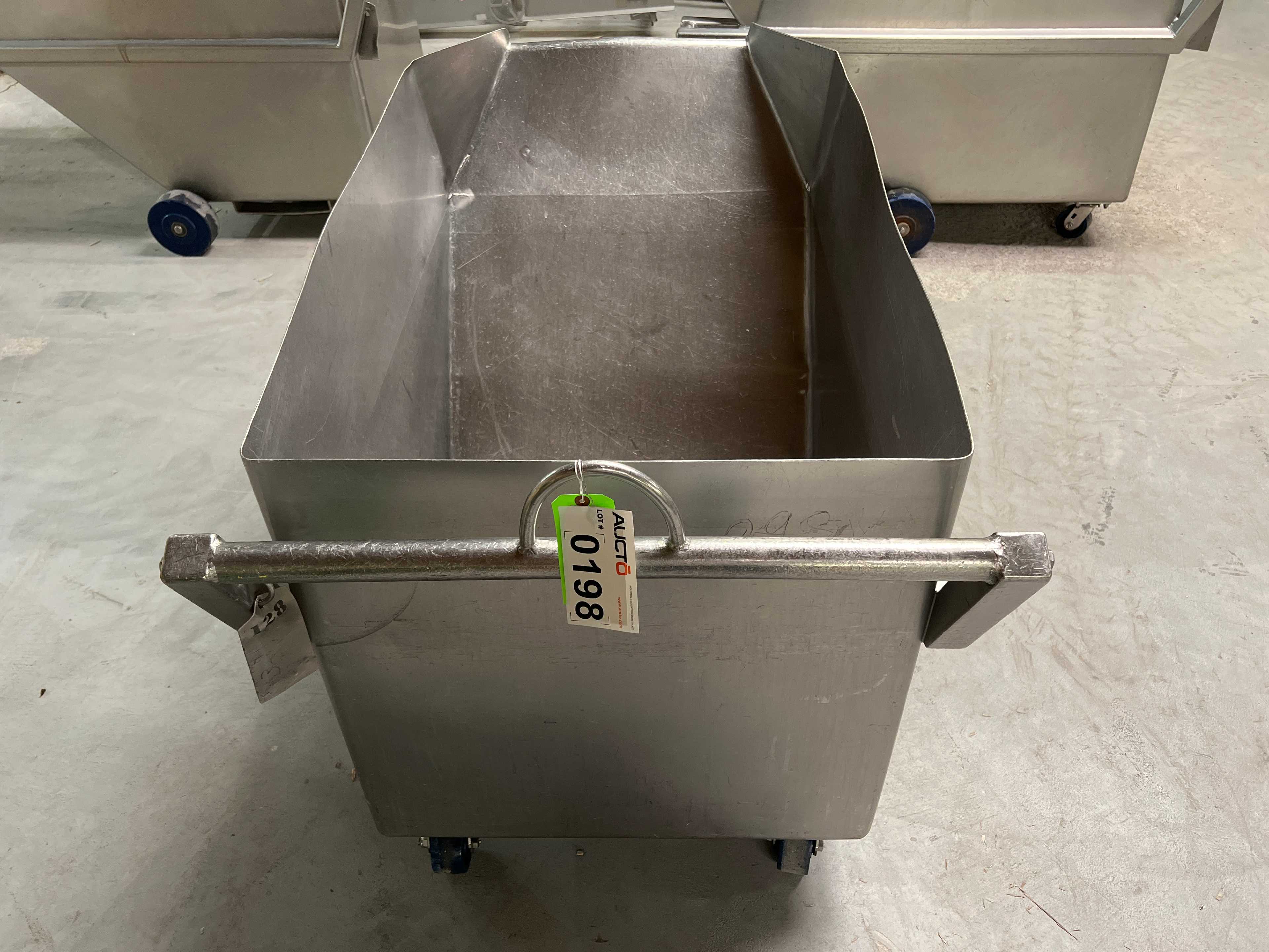 Stainless Steel Dump Cart Hopper