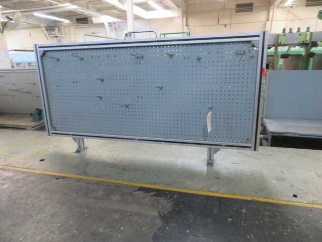Pegboard on Work table Approx. 20' Long - MISCELLANEOUS