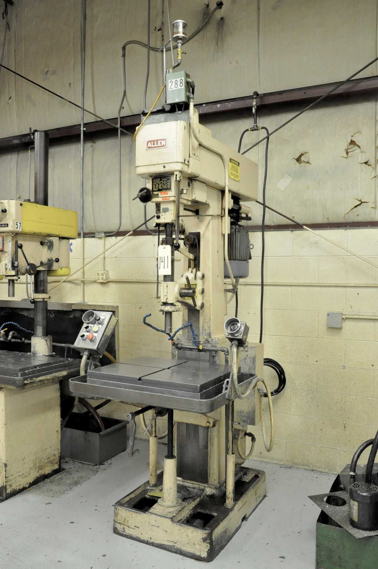 CHAS G. ALLEN 24" Single Spindle Lead Screw Tapping Machine - DRILLING MACHINES