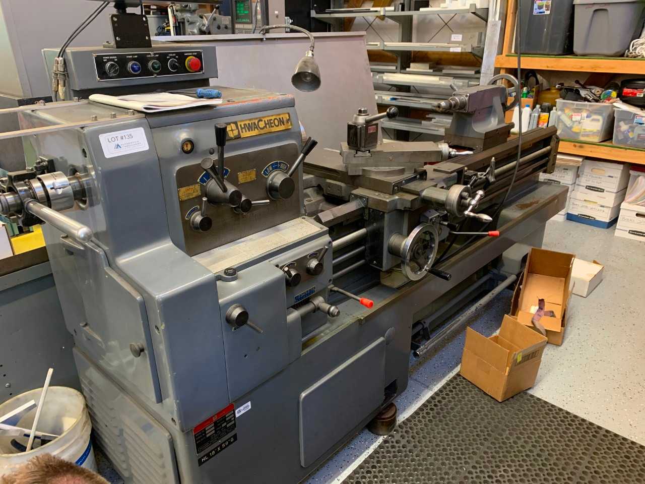 2007 Hwacheon HL 160 Engine Lathe - LATHES