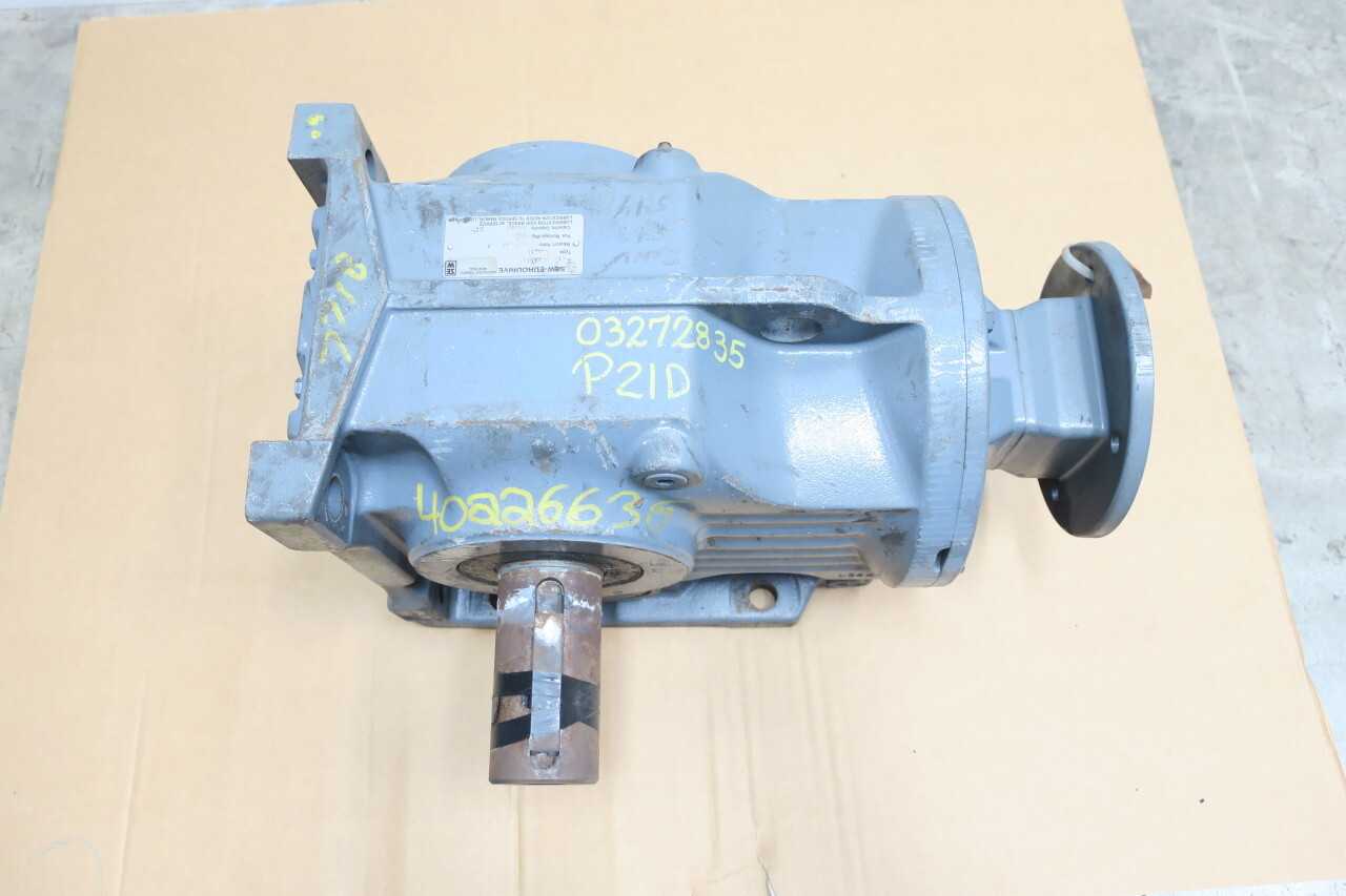 SEW EURODRIVE K97AM184 1-1/8IN 2-7/8IN 123.93:1 RIGHT ANGLE GEAR REDUCER - GEAR REDUCERS