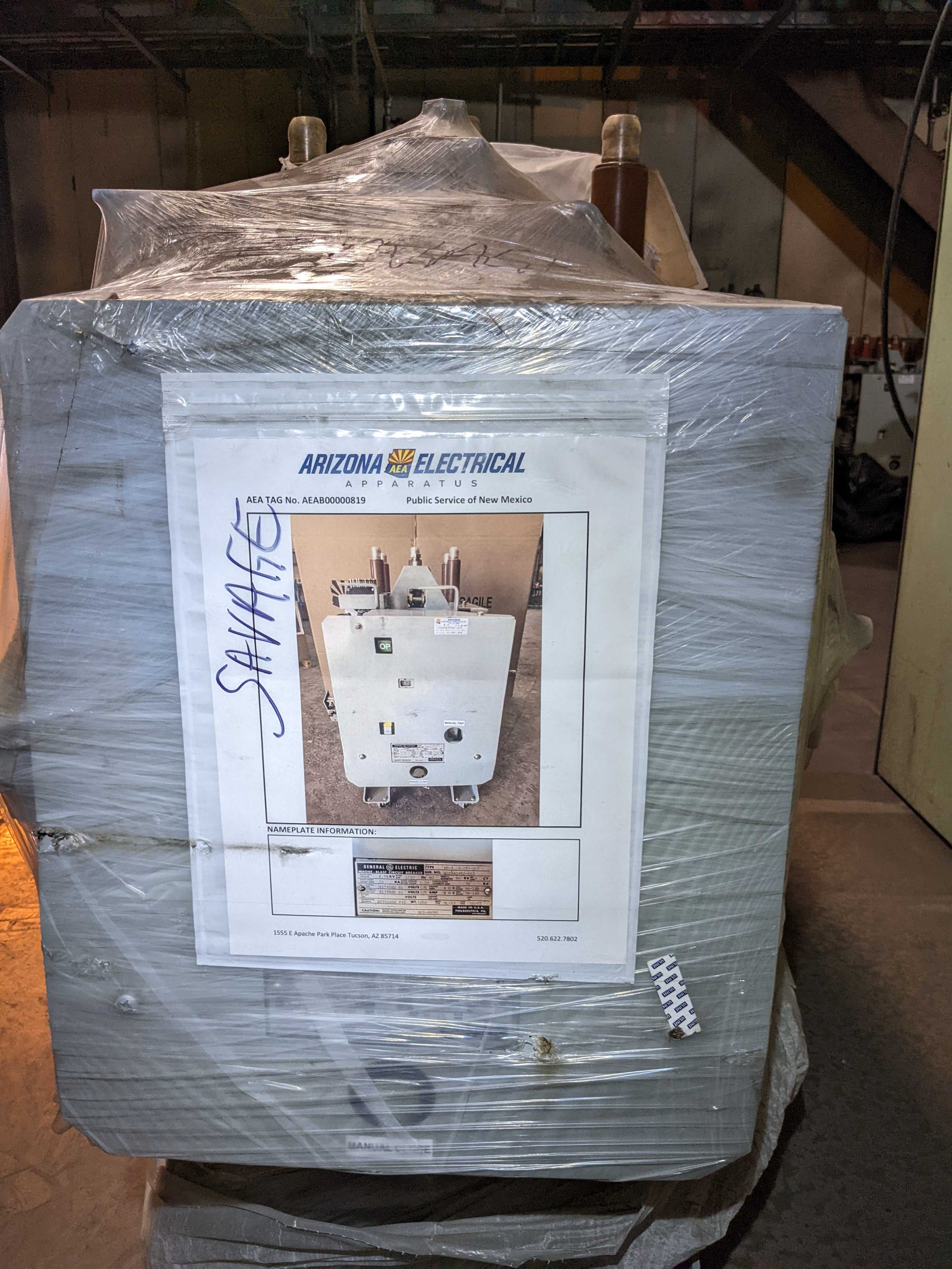 SWITCHGEAR BREAKER - SWITCHGEAR