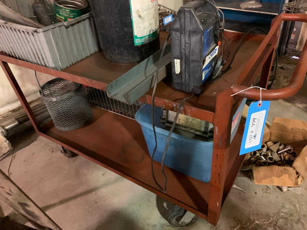 Rolling Cart w/Contents - ROLLING CARTS