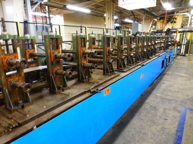 24 Stand by 2-1/2" x 18" Alcos Rollformer - PLATE BENDING ROLLS