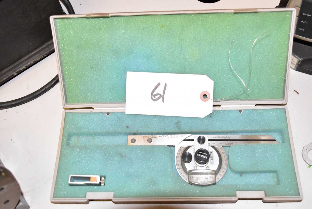Mitutyo Protractor - ELECTRIC POWER TOOLS Mitutyo Protractor - ELECTRIC POWER TOOLS