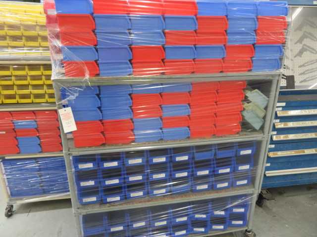 Rolling Work Cabinet with Parts Boxes - MISCELLANEOUS