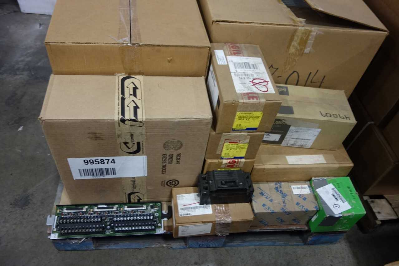 4 PALLETS OF ASSORTED ELECTRICAL AND AUTOMATION - ELECTRICAL COMPONENTS