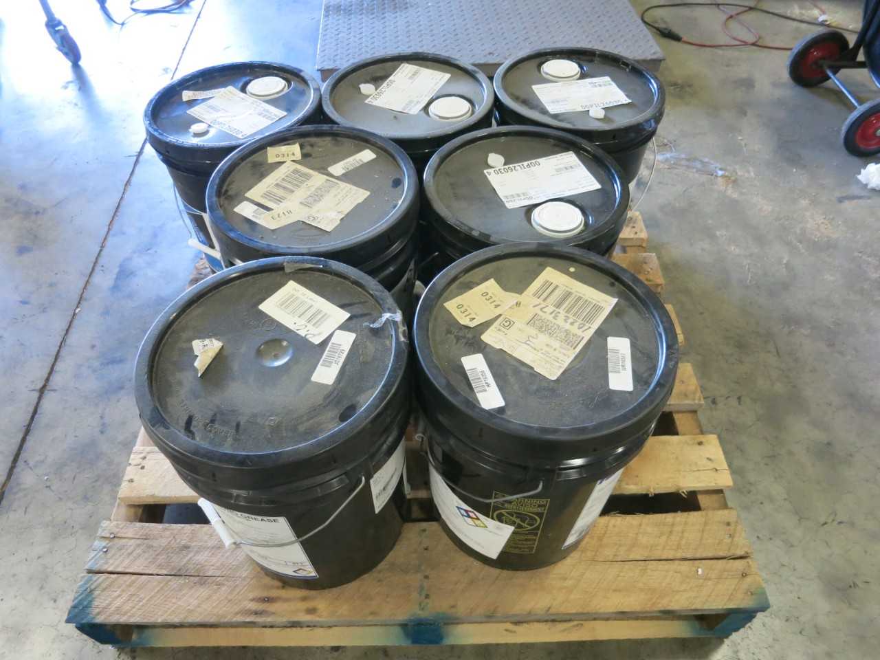 LOT OF 7 FALK LTG LONG TERM COUPLING GREASE FOR STEELFLEX AND GEAR COUPLINGS 35LB - GEAR REDUCERS