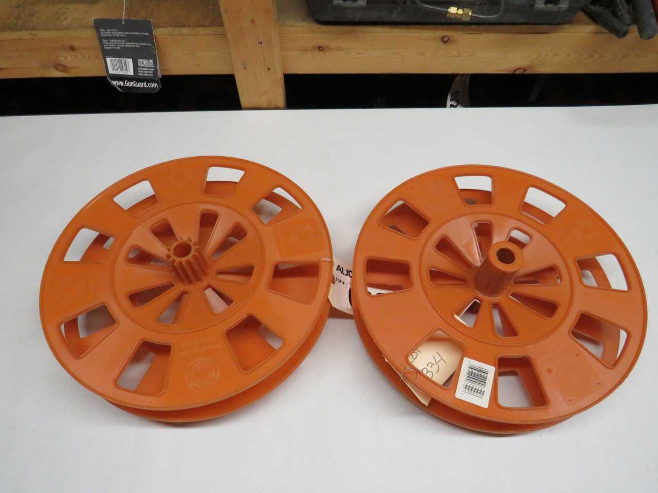 LOT OF 2 ROMEX REEL EASY REUSABLE SPOOL - ELECTRIC POWER TOOLS