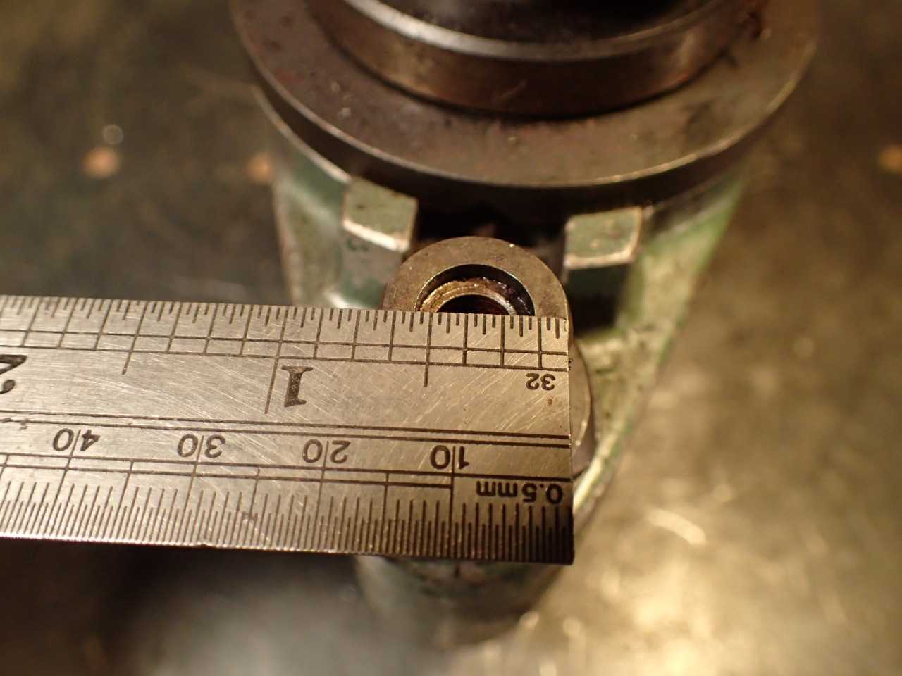 BIG Oil Hole CV40-OHS1000-6.500 TG100 Collet Chuck Coolant Indcuer CAT40 (Parts) - MACHINE TOOLING