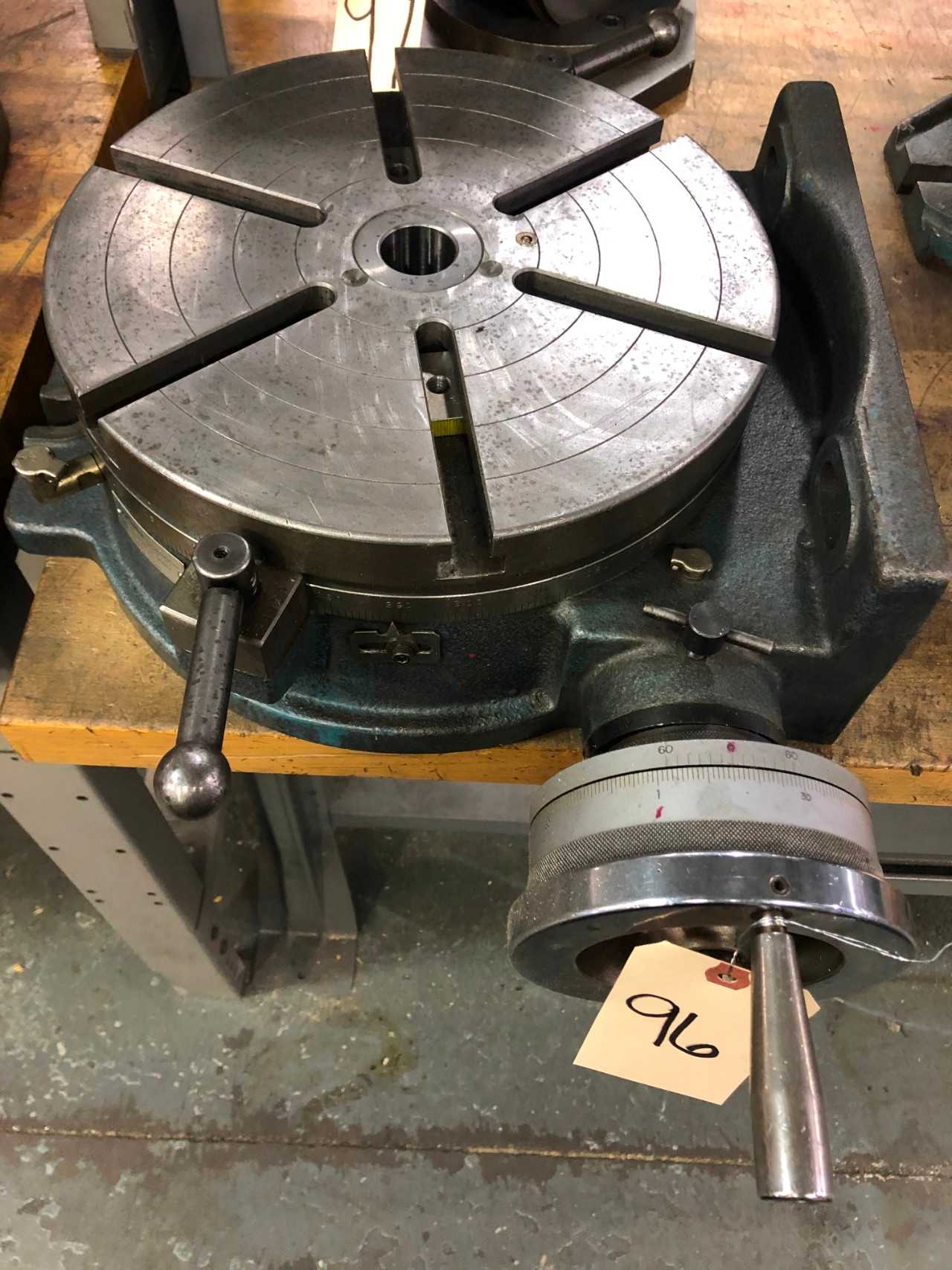 12" Yuasa Rotary Table - MACHINING ACCESSORIES & TOOLING