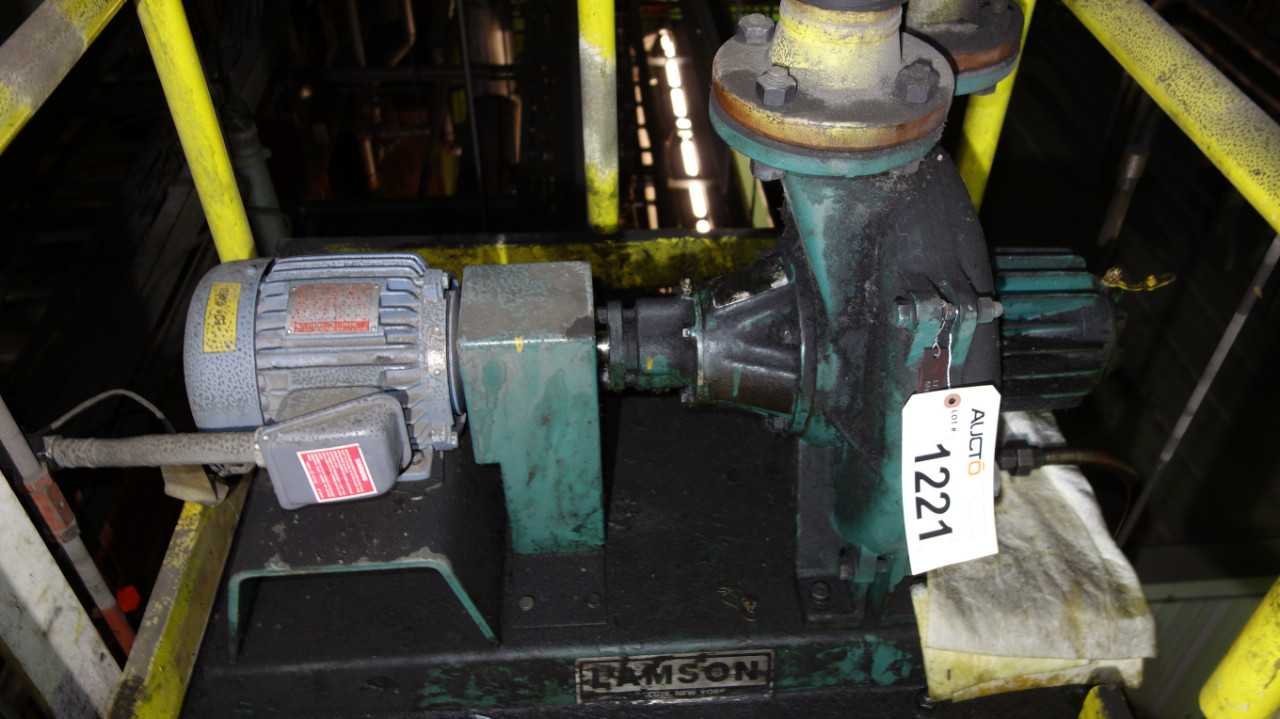LAMSON 301M CENTRIFUGAL BLOWER 1/2HP 230/460V MOTOR - ELECTRIC MOTORS