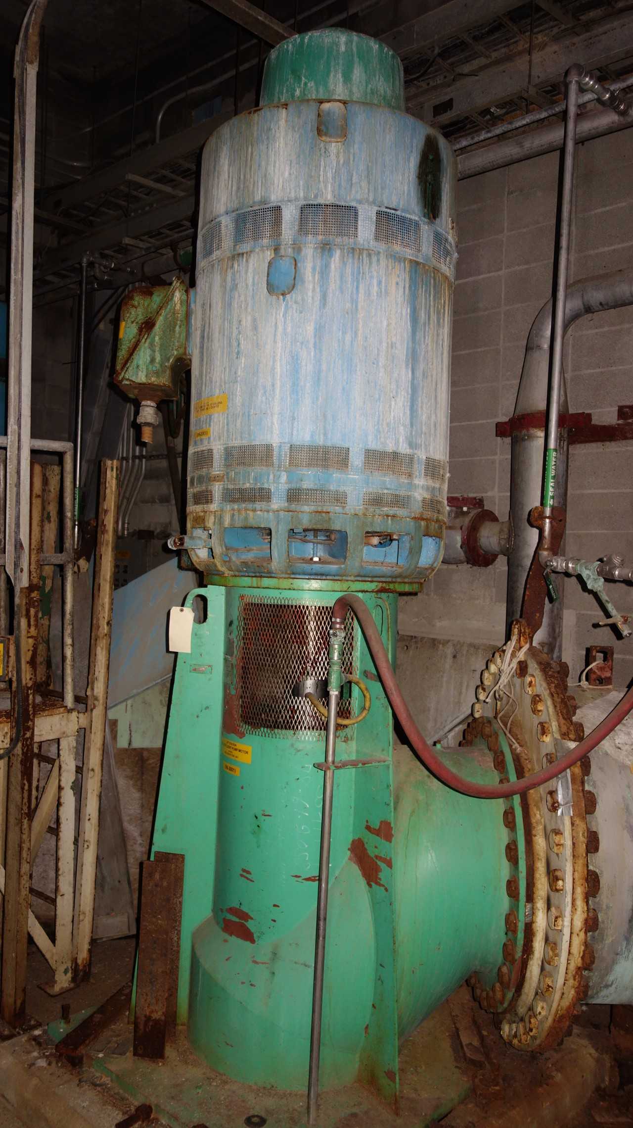 JOHNSTON PUMP 1-30LS 400HP VERTICAL PUMP MOTOR - PUMPS