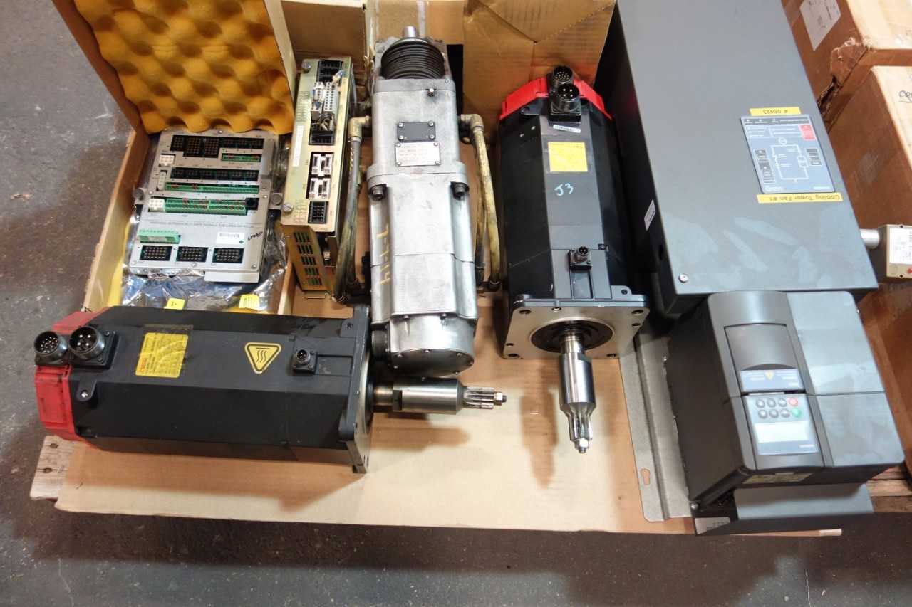 3 PALLETS OF ASSORTED ELECTRICAL, SERVO CONTROLLER, MOTOR DRIVE, MODULE CONTROLLER, POWER SUPPLY, CIRCUIT BOARDS - AUTOMATION & CONTROLS