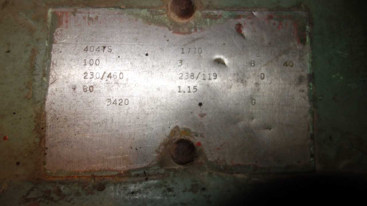 ALLIS CHALMERS 4X6X17 SPLIT CASE CENTRIFUGAL PUMP MOTOR - CENTRIFUGAL PUMP