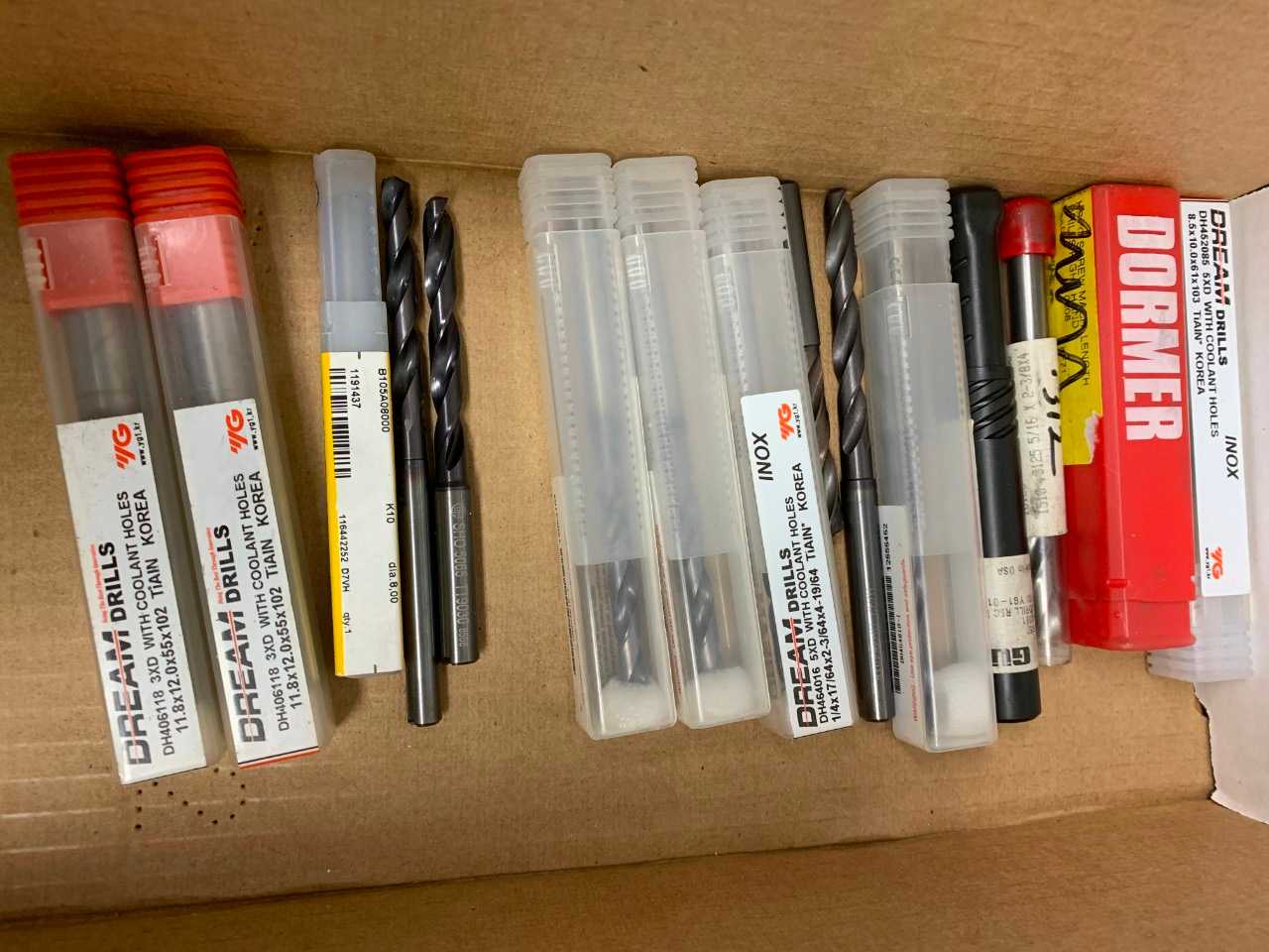 Solid Carbide Drills – Many with thru the tool coolant - new - ELECTRIC POWER TOOLS
