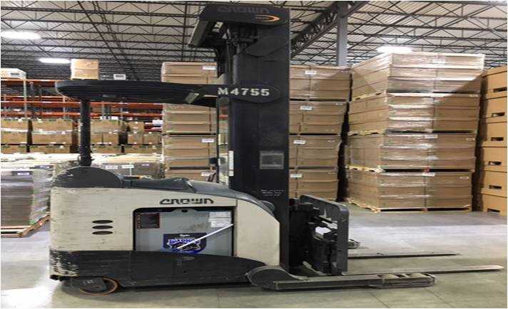 2005 Crown RD5225-30 double deep reach truck, Hebron, KY - FORKLIFTS