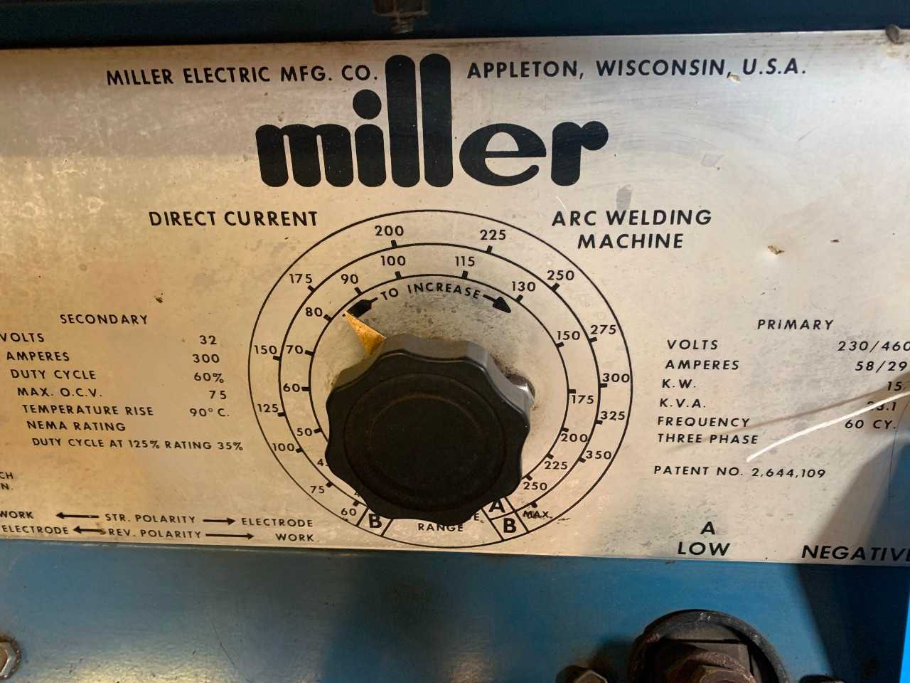 Miller Stick Welder - WELDING EQUIPMENT