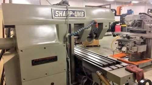 Sharp UH3 Horizontal Mill, Year 2008 - HORIZONTAL MILLING MACHINES