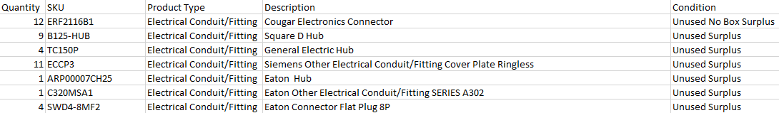 Quantity of 42x Assorted Electrical Conduit/Fittings - ELECTRICAL COMPONENTS Quantity of 42x Assorted Electrical Conduit/Fittings - ELECTRICAL COMPONENTS