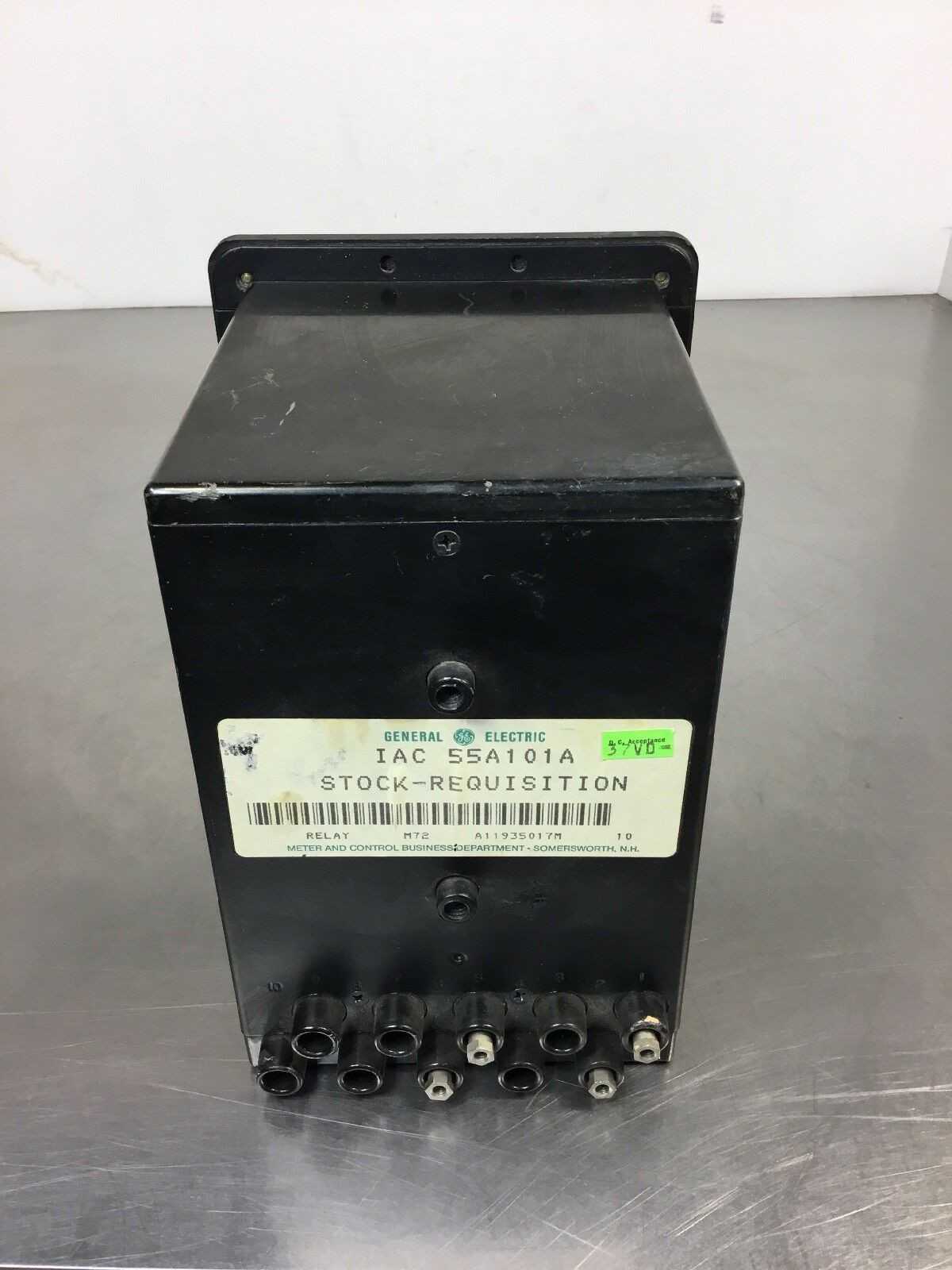 General Electric 12IAC55A3A Time Overcurrent Relay Type IAC 0.5-2 Amps - Used - Bench Tested - AUTOMATION & CONTROLS