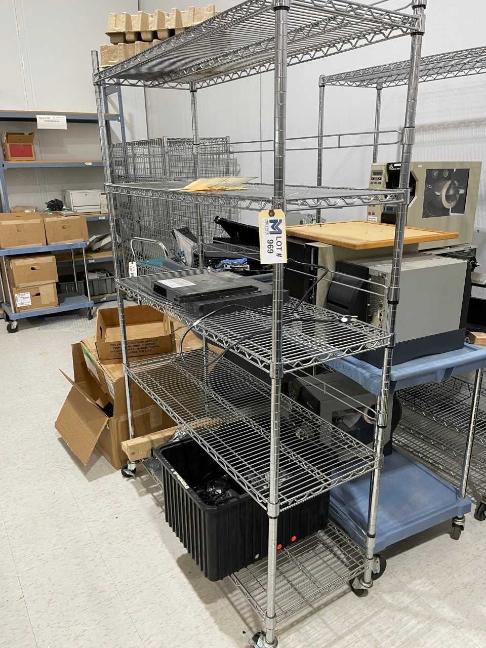 Rolling Bakers Rack No Contents - MISCELLANEOUS