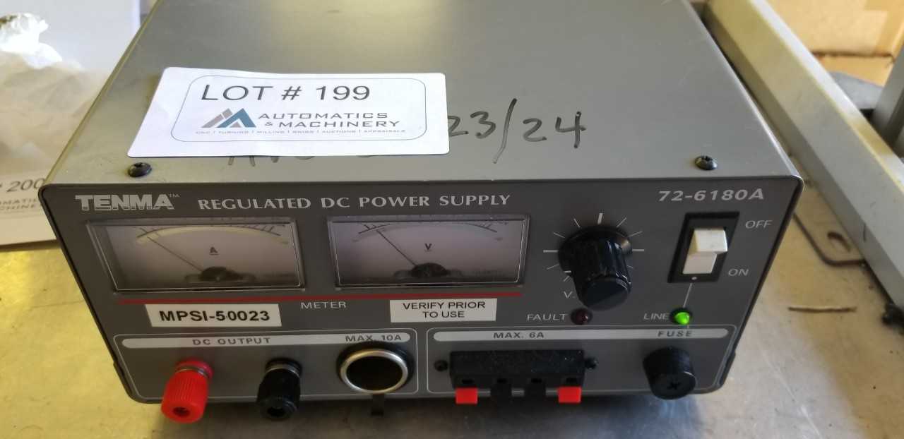 Tenma DC Power Supply - METAL INSPECTION EQUIPMENT Tenma DC Power Supply - METAL INSPECTION EQUIPMENT