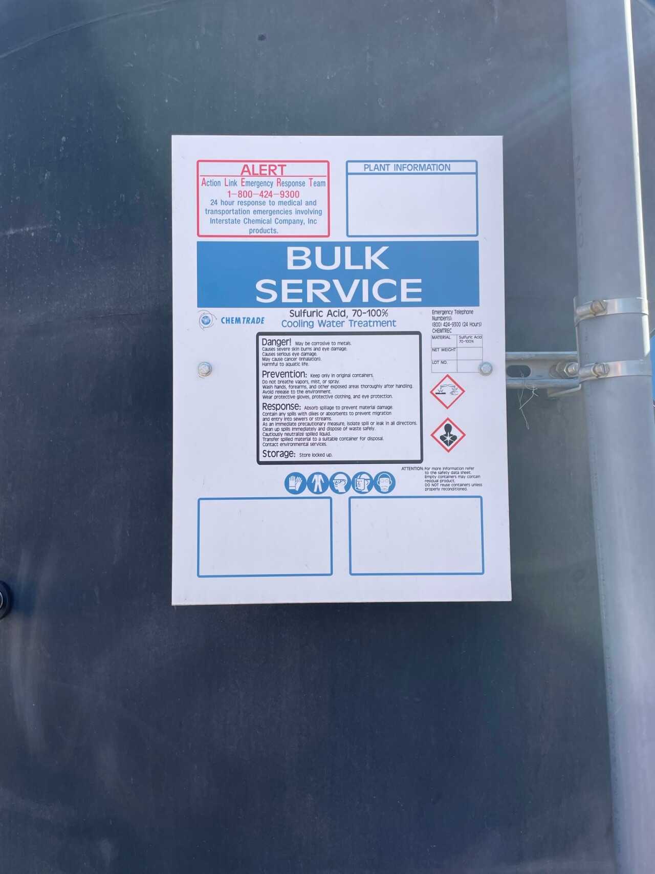 (2) NEW PolyProcessing 4350 Gallon Acid Tanks - PROCESS EQUIPMENT