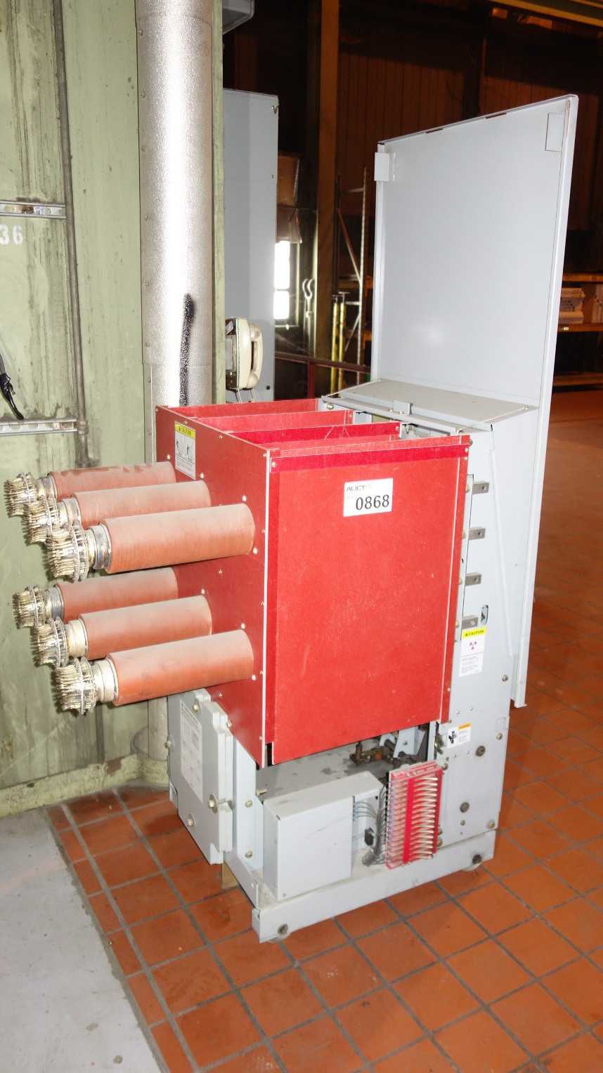 SIEMENS 5-FSV-350-3000-78 3000A 4.76KV AC HIGH VOLTAGE CIRCUIT BREAKER - CIRCUIT BREAKERS