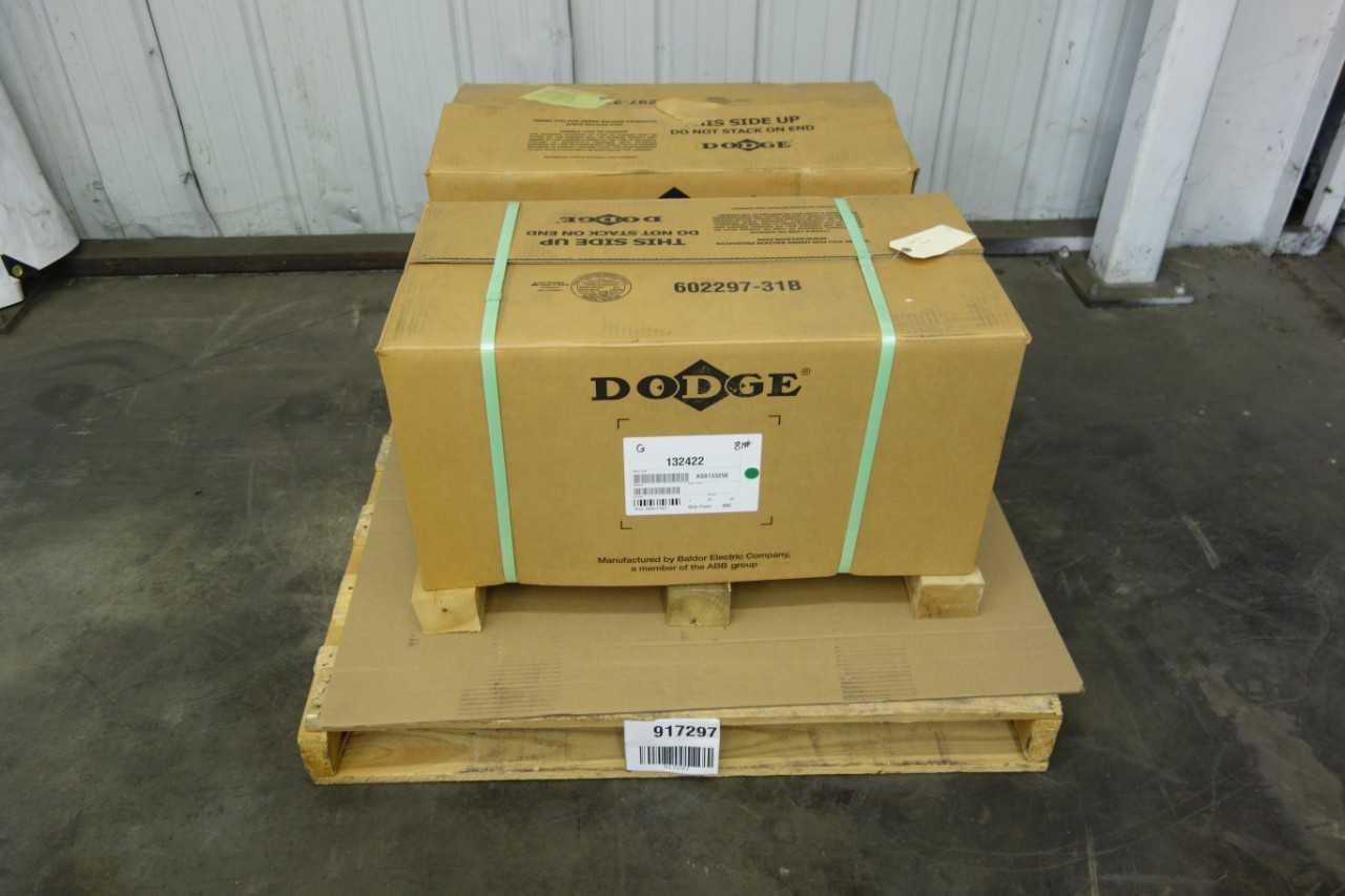 LOT OF 2 DODGE 4-7/16 SLV RTL LINER ASSEMBLIES - BEARINGS