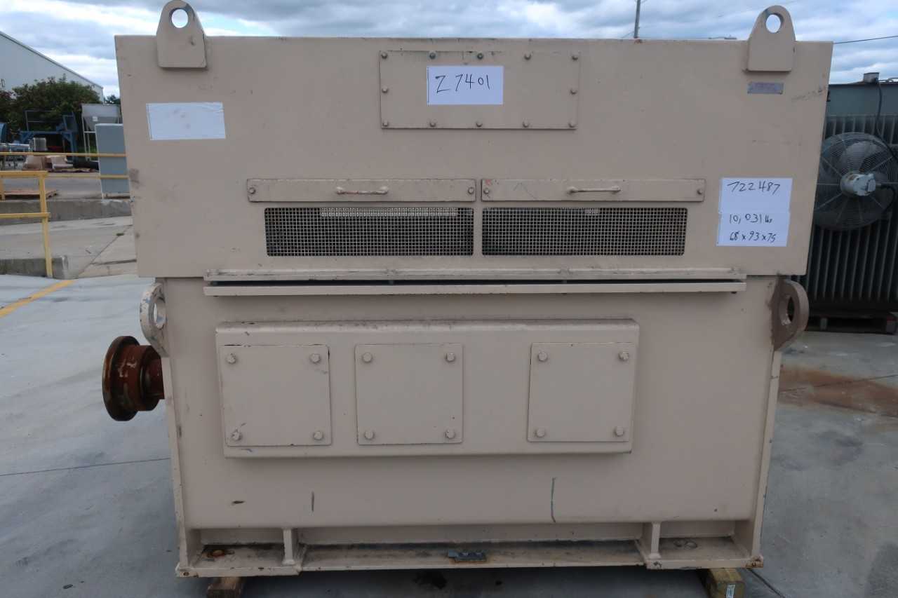 HYUNDAI HRP7 505-68E 3PH INDUCTION MOTOR 933KW 2300V-AC 500 - ELECTRIC MOTORS