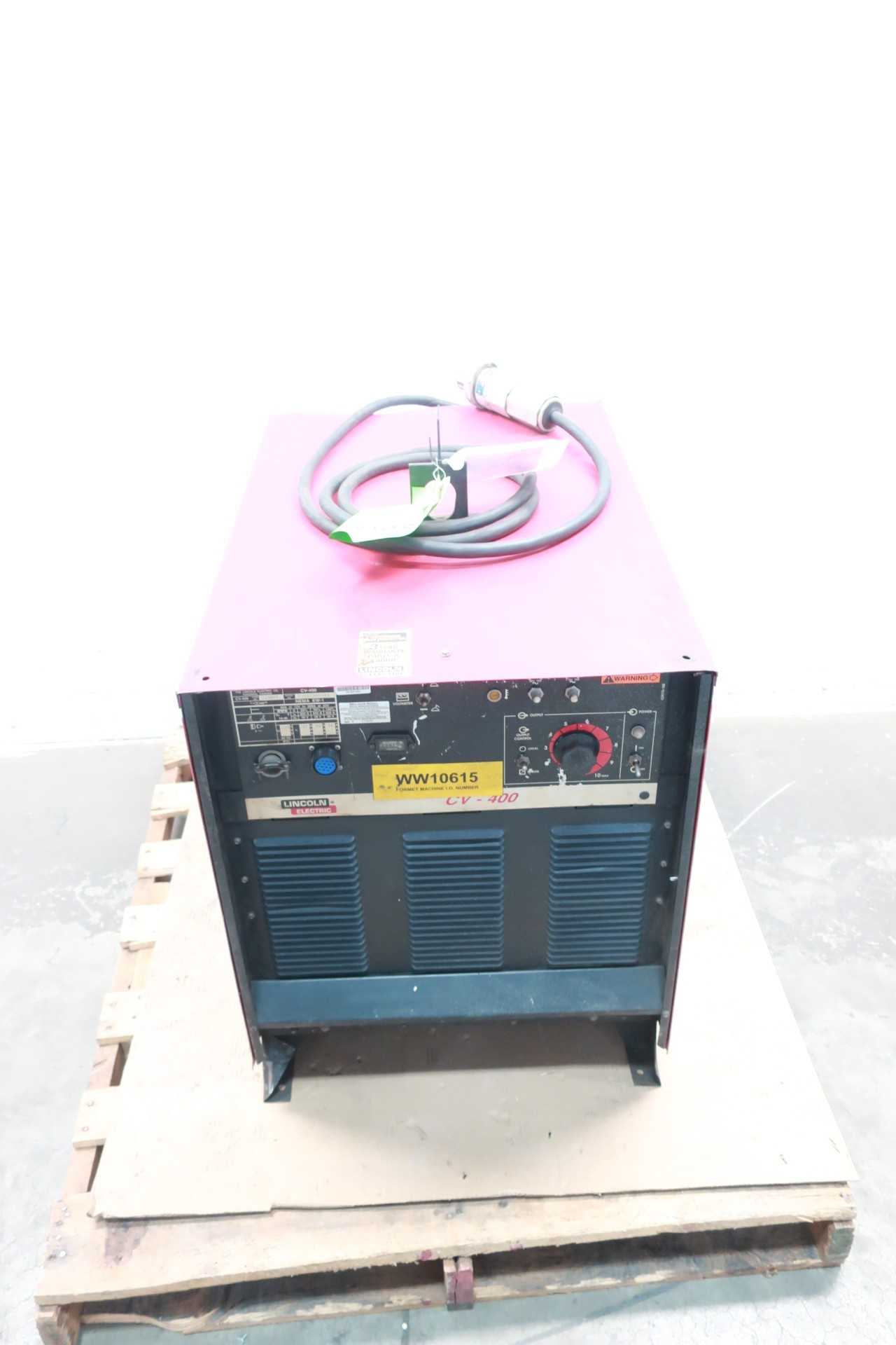 LINCOLN ELECTRIC CV-400 IDEALARC 3PH 575V-AC MIG WELDER - WELDING EQUIPMENT